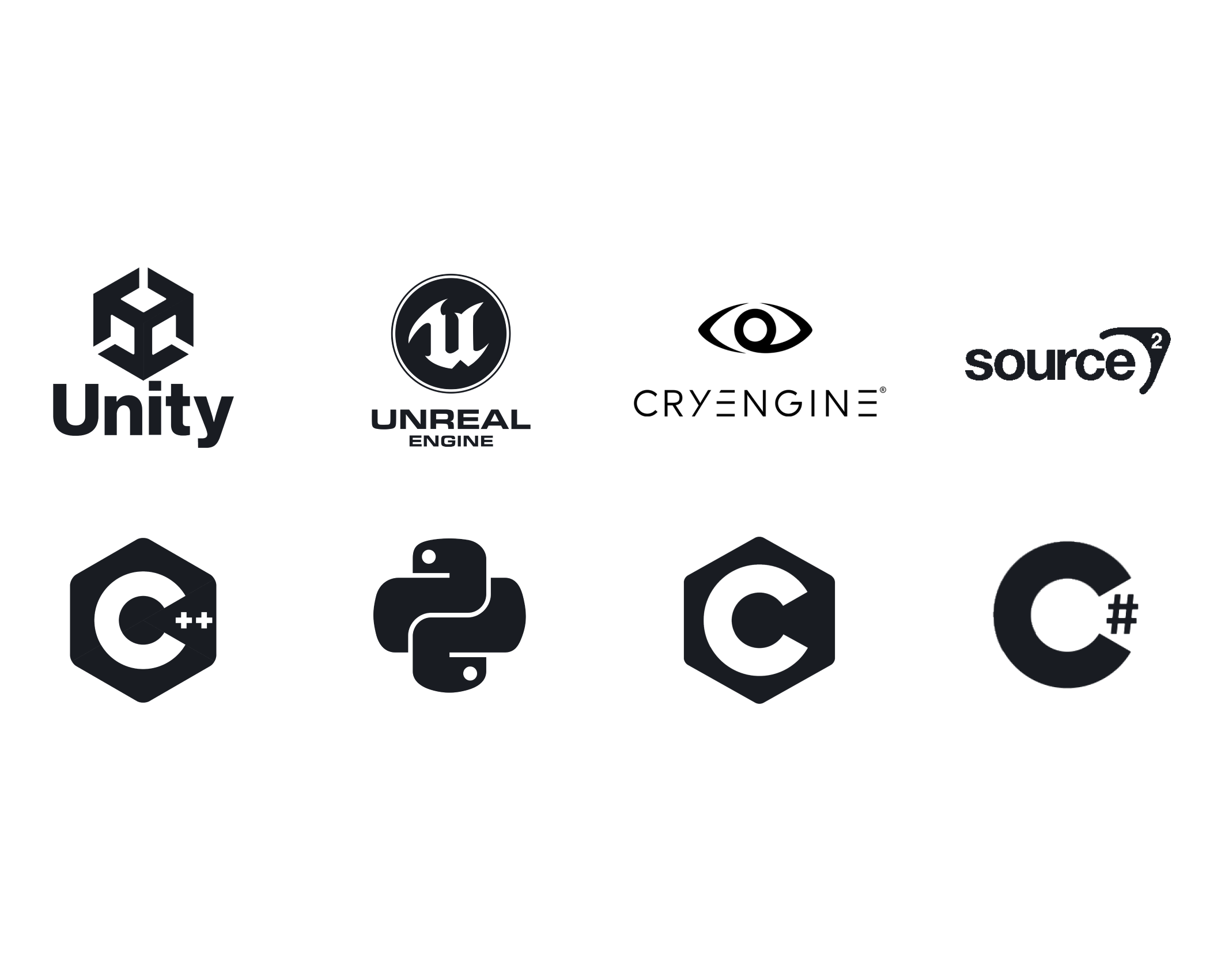 Supported engines: Unity, Unreal, CryEngine, Source